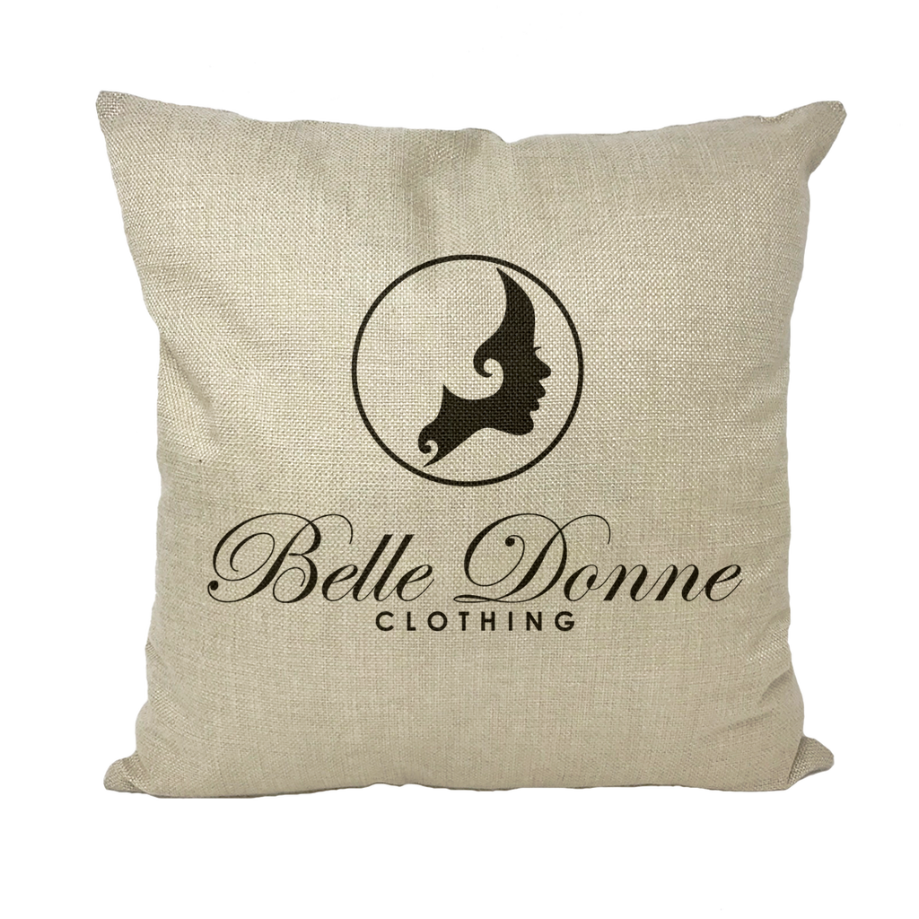 BDC Throw Pillow with Insert - Belle Donne Clothing & Accessories