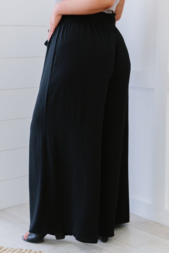 Full Size Wide Leg Pants - Belle Donne Clothing & Accessories