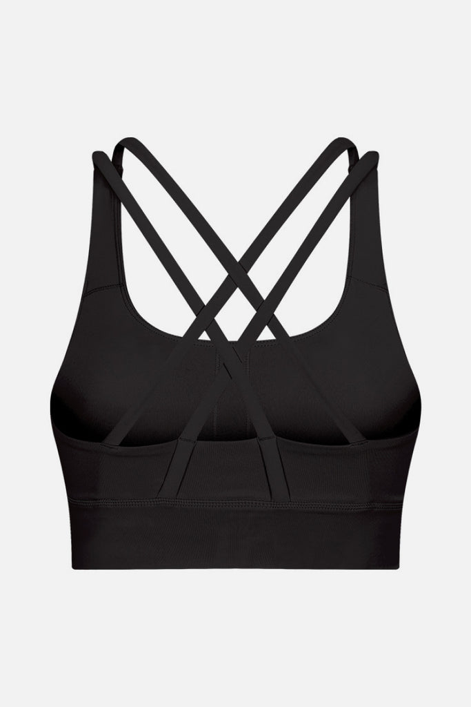 Double X Sports Bra - Basic Colors - Belle Donne Clothing & Accessories