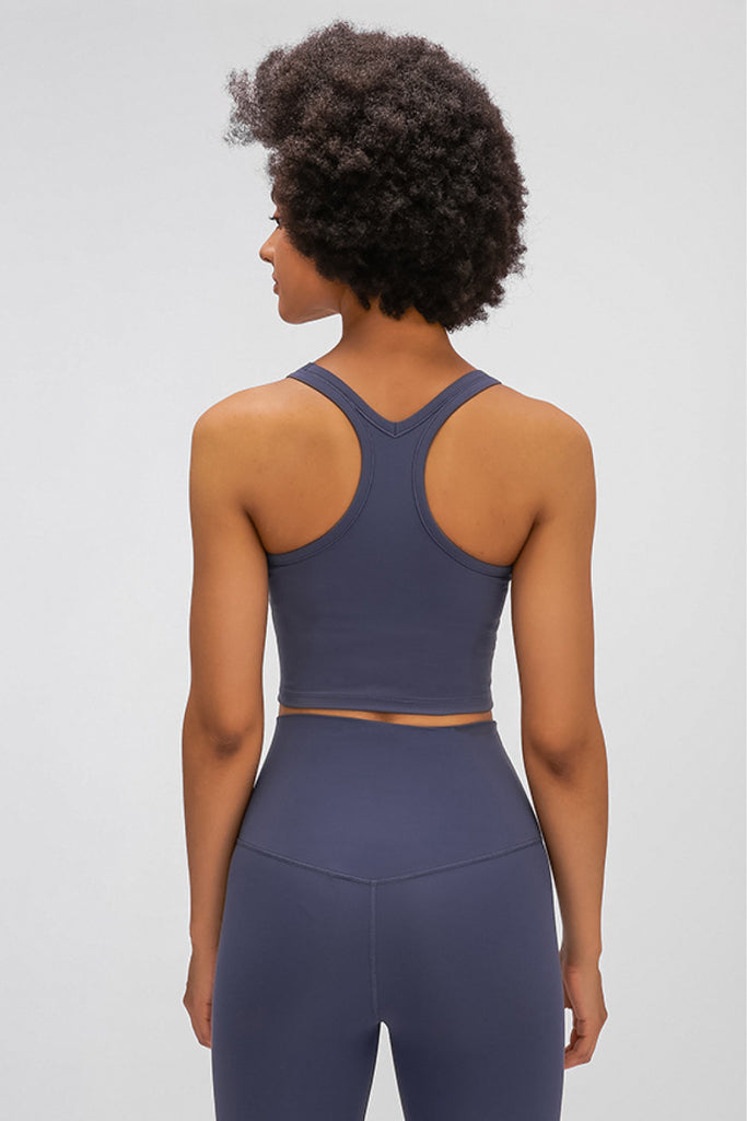 I-Shaped Back Tank Top - Belle Donne Clothing & Accessories