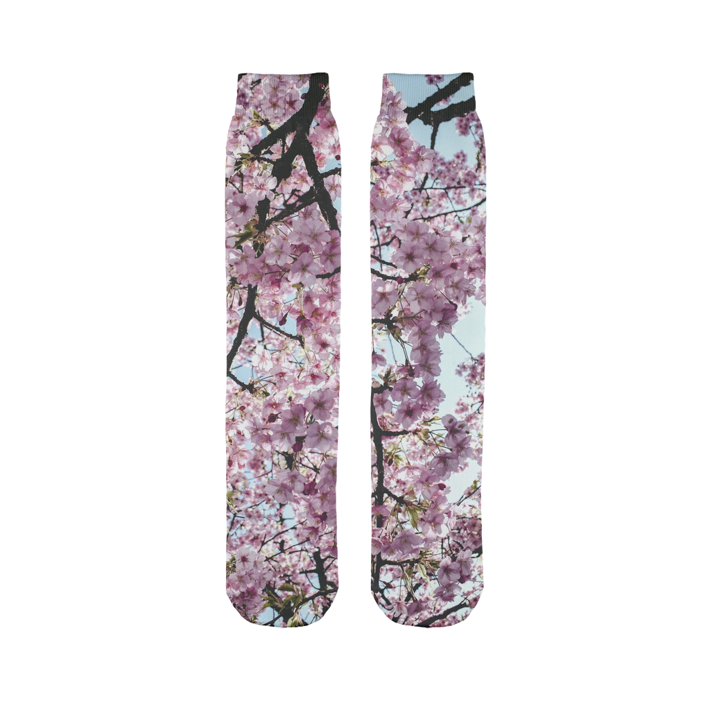 Spring Sublimation Tube Sock - Belle Donne Clothing & Accessories