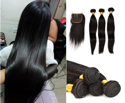 Wholesale Mink Brazilian Human Hair Bundles And Closure Cuticle Aligned Hair Raw Virgin Hair Extension Vendors - Belle Donne Clothing & Accessories