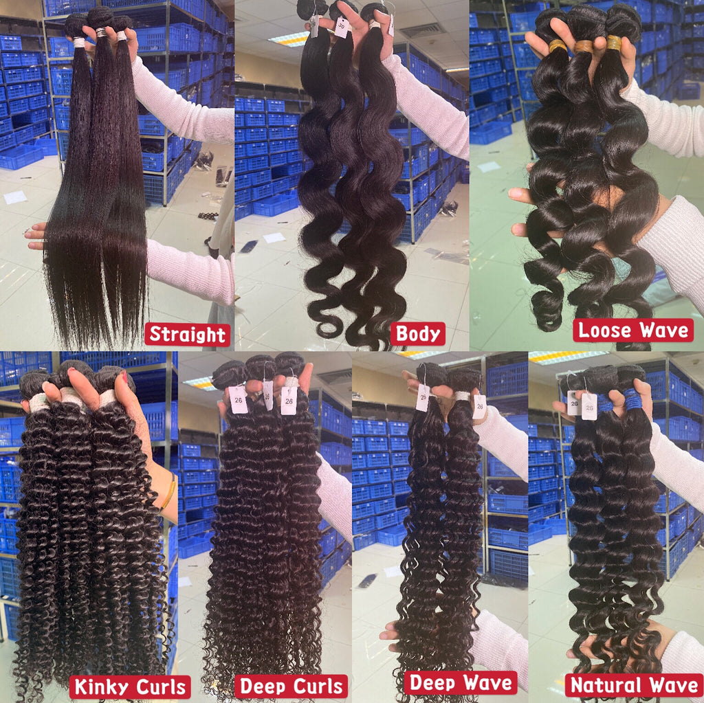 Wholesale Mink Brazilian Human Hair Bundles And Closure Cuticle Aligned Hair Raw Virgin Hair Extension Vendors - Belle Donne Clothing & Accessories