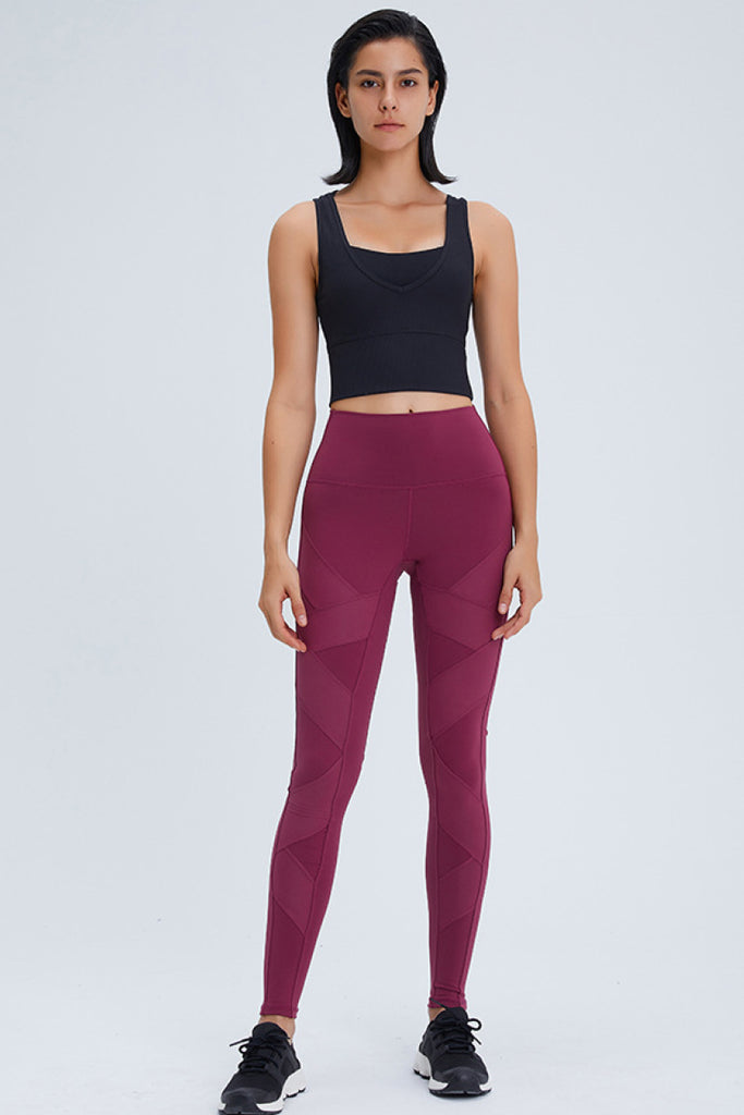 Ribbed Multiway Active Crop - Belle Donne Clothing & Accessories