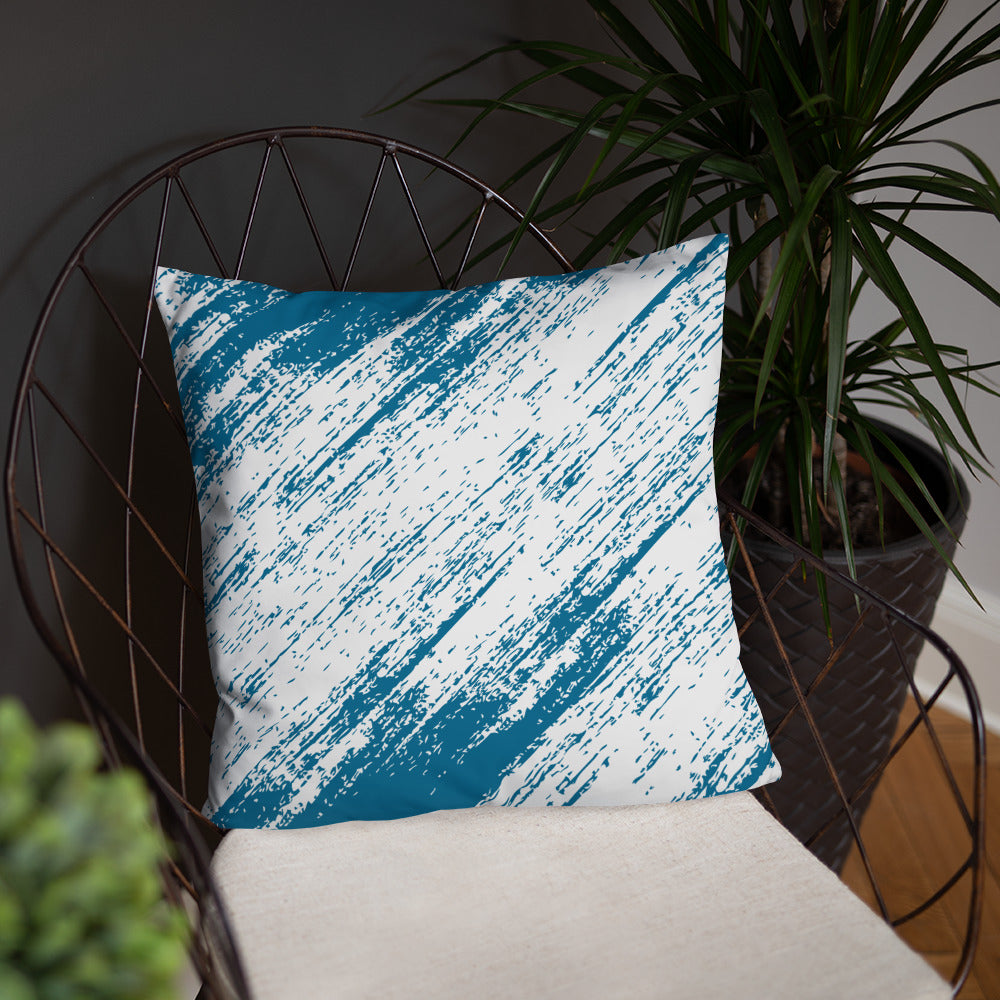 Blue smug Pillow - Belle Donne Clothing & Accessories