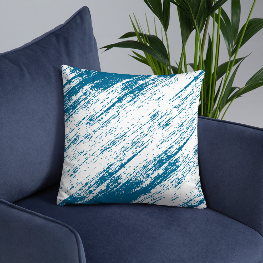 Blue smug Pillow - Belle Donne Clothing & Accessories