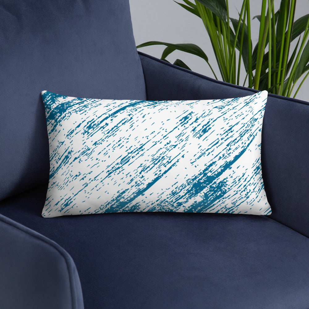 Blue smug Pillow - Belle Donne Clothing & Accessories