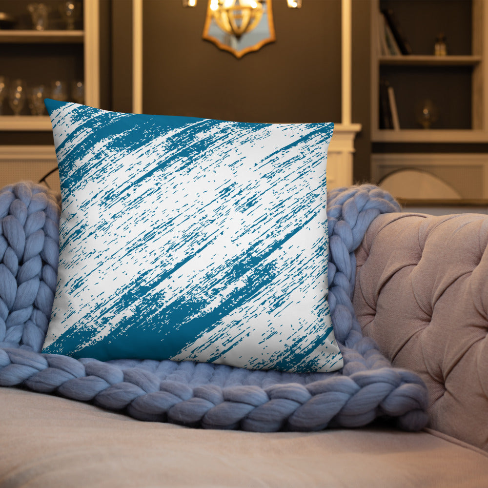 Blue smug Pillow - Belle Donne Clothing & Accessories