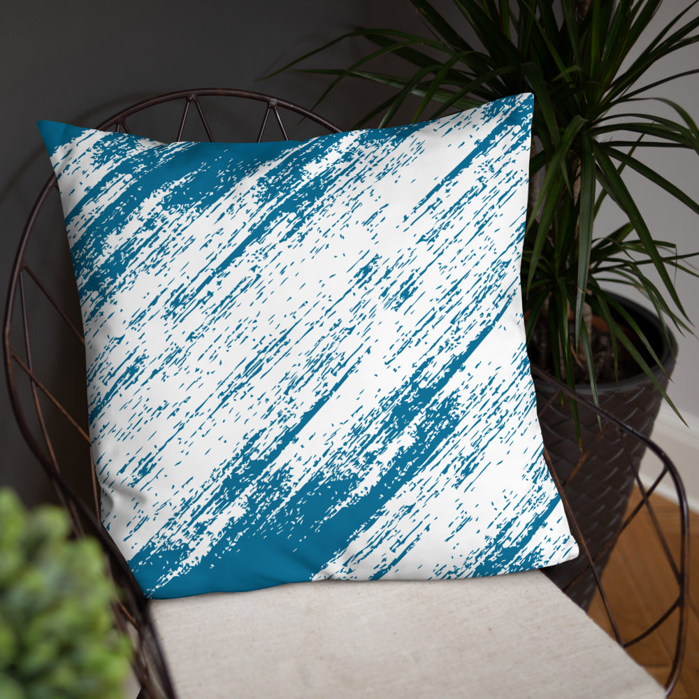 Blue smug Pillow - Belle Donne Clothing & Accessories