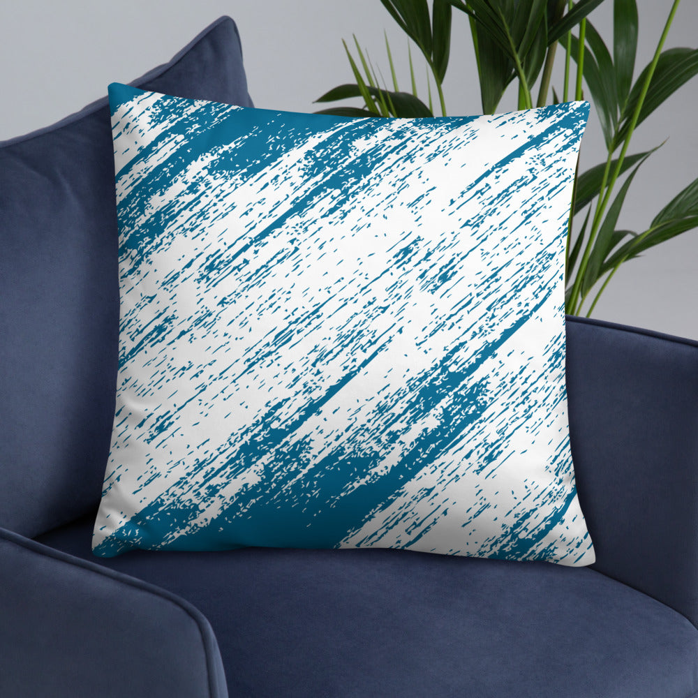 Blue smug Pillow - Belle Donne Clothing & Accessories