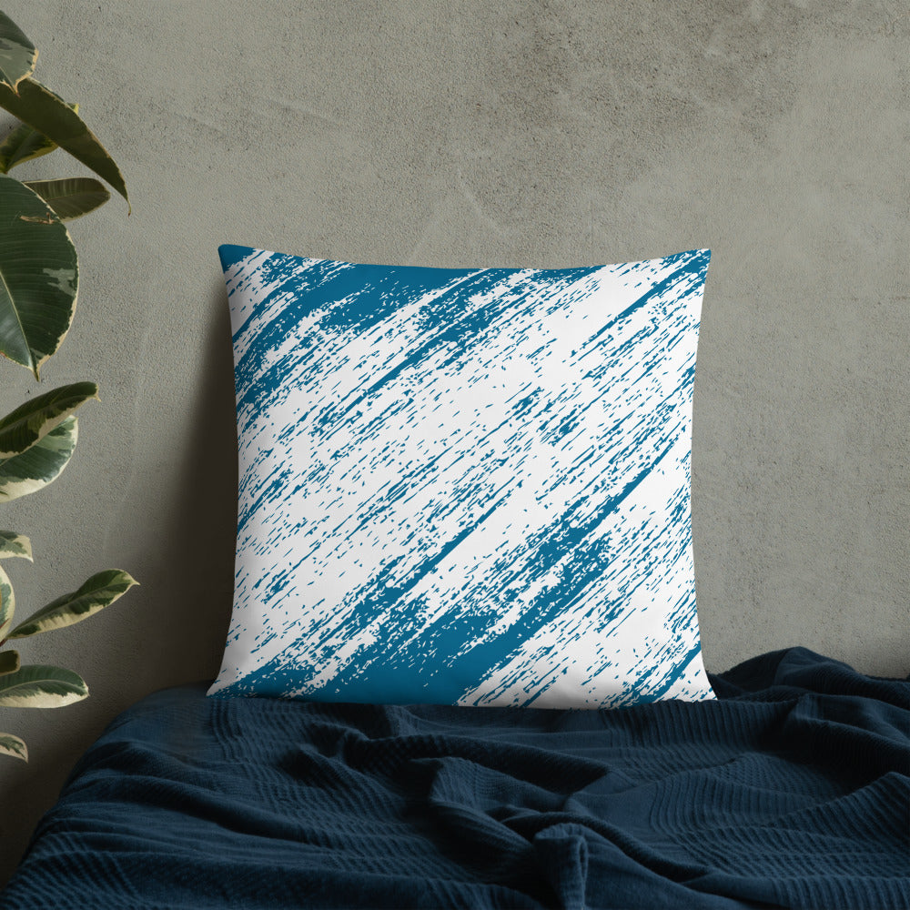 Blue smug Pillow - Belle Donne Clothing & Accessories