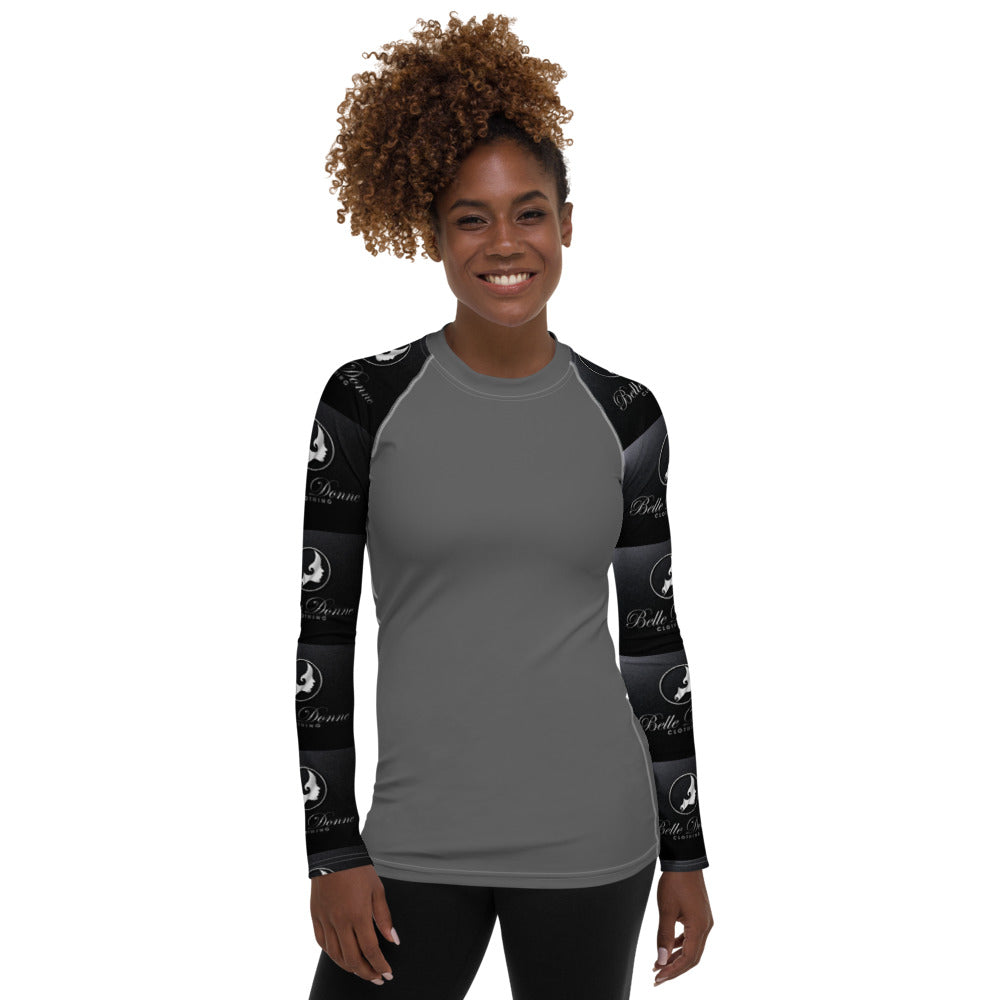 BDC Women's Rash Guard - Belle Donne Clothing & Accessories